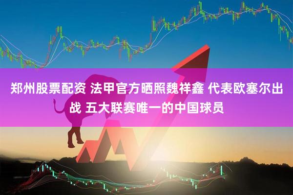 郑州股票配资 法甲官方晒照魏祥鑫 代表欧塞尔出战 五大联赛唯一的中国球员